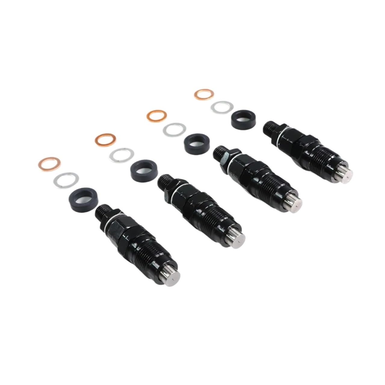Hsugftmz One Color 4 Pcs Diesel Fuel Injectors For Car Engine Replacement Automatic Parts 4D56 4D56t