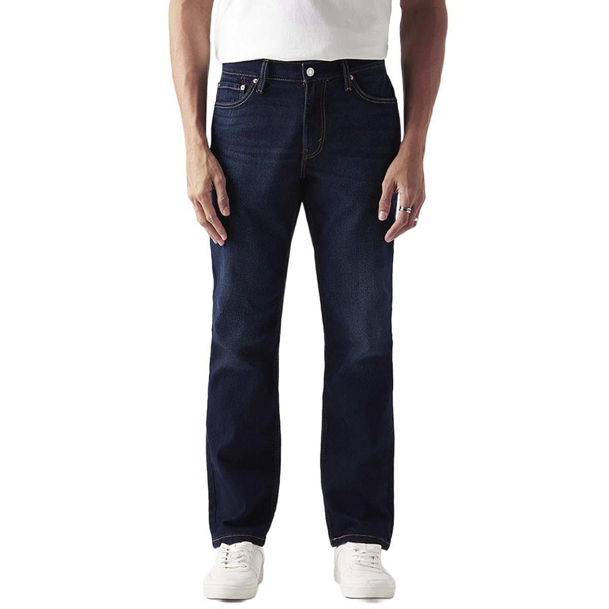 levi's Men's 541 Dark Indigo Tapered Fit Mid-Rise Jeans-picture-13
