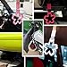 Holy Feather Tsurikawa Car Handle Strap - Drift in Style with JDM Accessories(Heart: Blue/White)