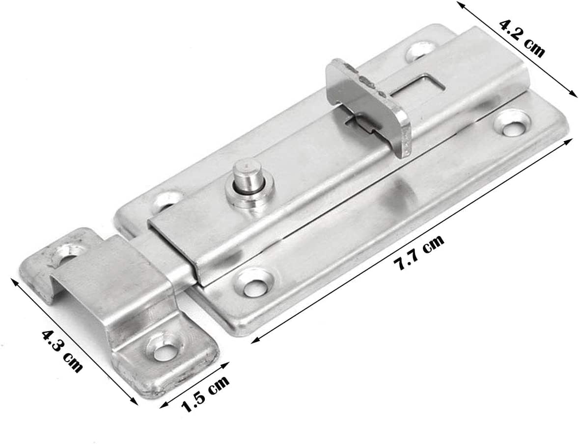 浴室のトイレの窓の家具ペットゲート 3インチのためのラッチボルトをスライドさせるドアボルトバレル お歳暮