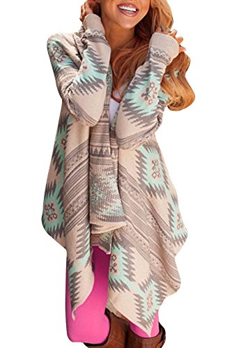 DREAGAL Womens Cardigan Batwing Jacket Hooded Casual Stylish Loose Coat