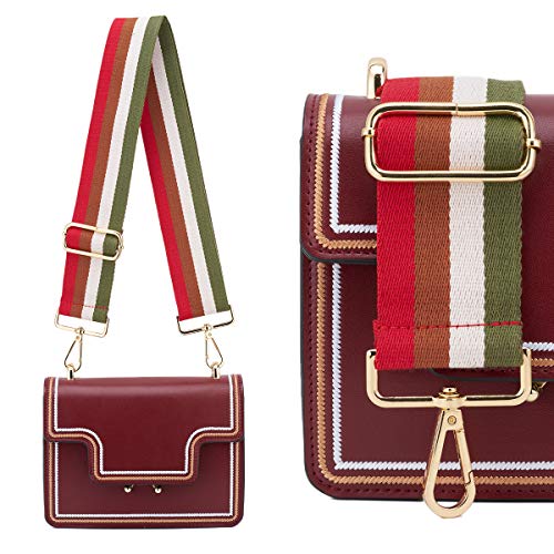 ZOOEASS Wide Shoulder Strap Adjustable Replacement Belt Crossbody Canvas Bag Handbag (wide: 1.97"(5CM) Color9) - Thumbnail 4