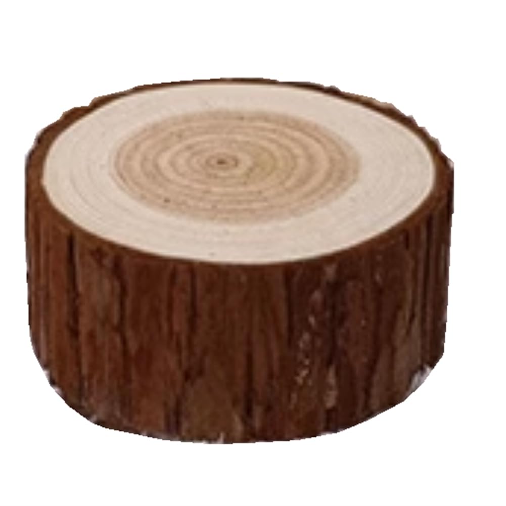 CTRLZS Log Slices Small Wooden Stake Decoration Small Decorative Supplies