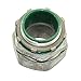 Bridgeport 434-LT12 Straight Liquid-tight Conduit Connector, Insulated Throat, 1-1/2-Inch