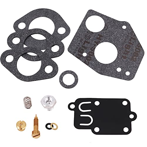 VOANZO 12PCS Carburettor Repair Kit for Briggs and Stratton Carburettor 495606 494624 Engine