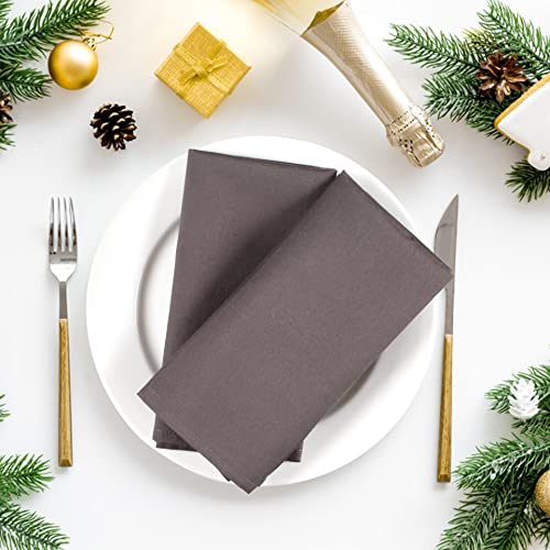 Cloth Napkins Dinner Cloth Napkins Set of 4 Polyester 18x18