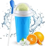 Slushie Cup Slushy Maker Eis Cup Silica Cup Pinch Cup Sommer Cooler Smoothies Cup Double Layer Squeeze Cup Slush Maker Cup Smoothie Cup