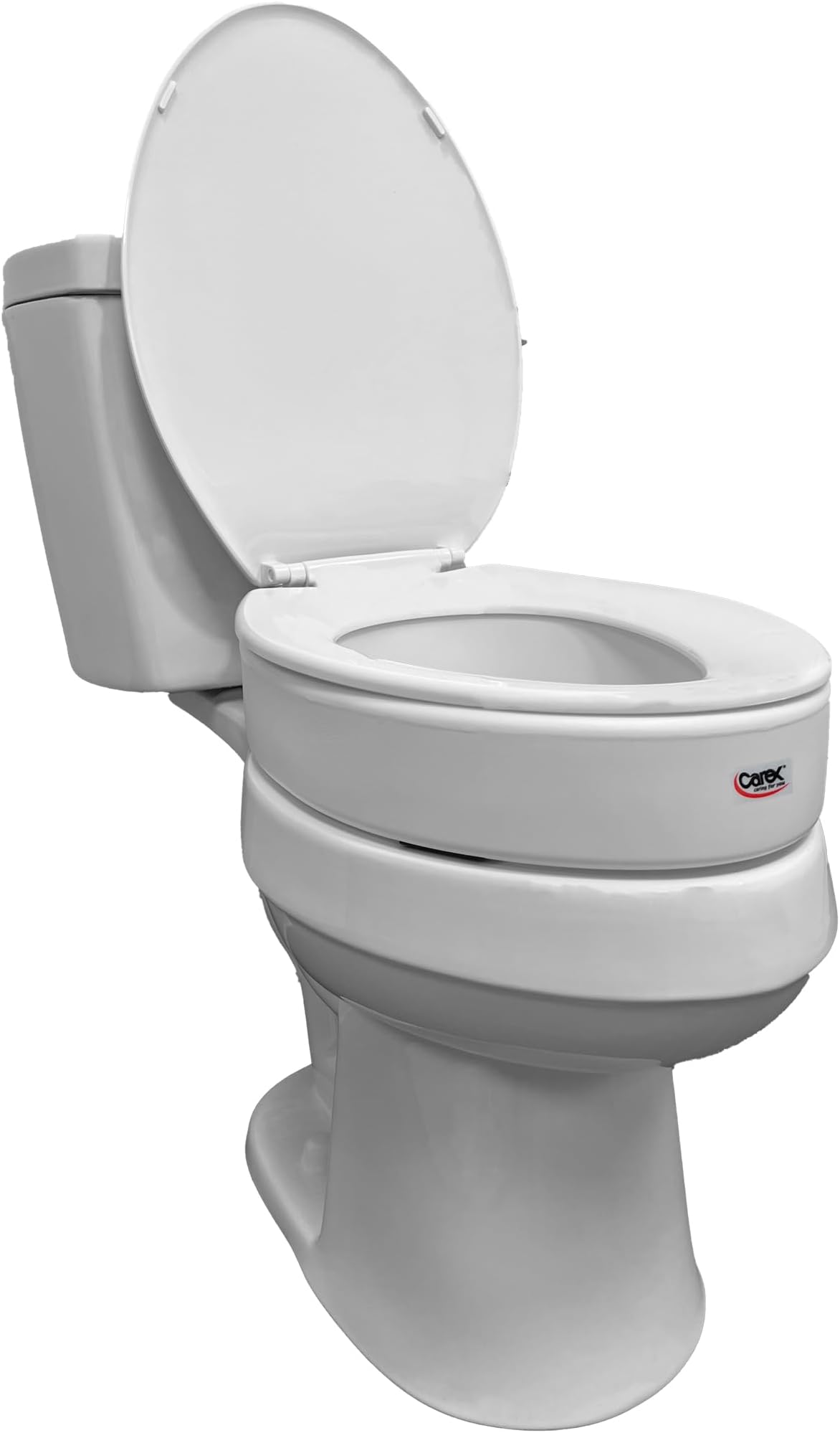 Moen DN7020 Home Care Elevated Toilet Seat, Glacier