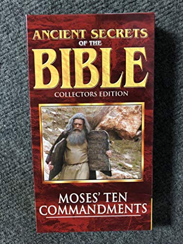 Ancient Secrets of Bible: Moses Ten Commandments [VHS]