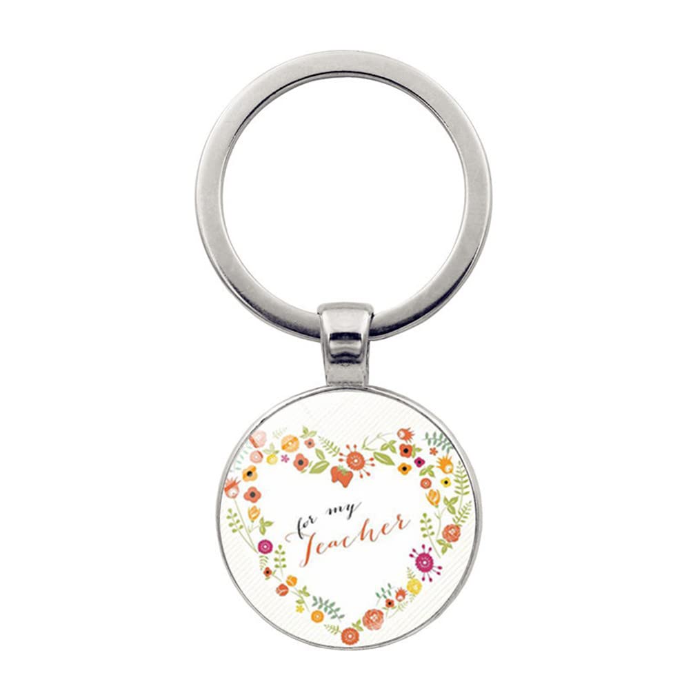 Teacher Gifts Teacher Keyring for Women Men Teacher Appreciation Gifts Thank you for being my teacher Keyring Thank You Teacher Gifts for Graduation Gifts Thanksgiving Day Birthday Gifts