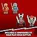 LEGO NINJAGO Kai’s Mech Rider EVO 71783, Upgradable Ninja Motorbike Toy, Mech Action Figure and 2 Bone Warrior Minifigures, Collectible Toys for Kids 7 Plus Years Old