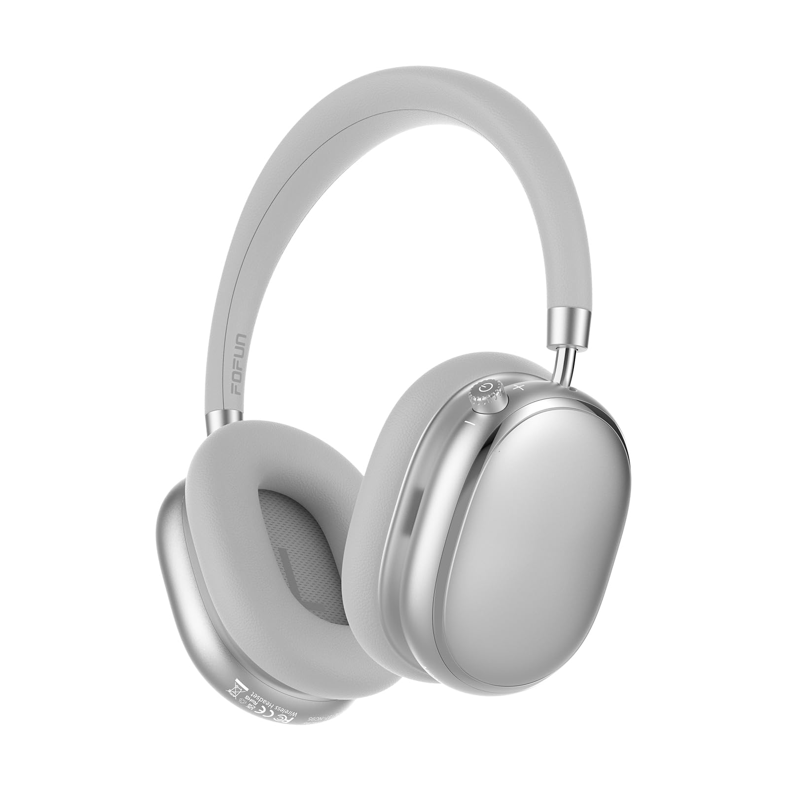 NC95 Hybrid Active Noise Cancelling Headphones with Knob Control, 120H Playtime Over Ear Headphones Wireless Bluetooth 6.0, App Control, Hi-Res Audio, Comfort Fit, Clear Calls for Travel/Workout