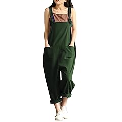 plus size linen dungarees uk