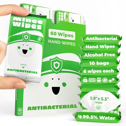 Travel Antibacterial Wipes & Hand Sanitizer 10 Pack