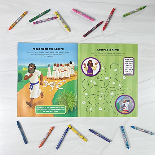 Image of The Beginner's Bible Amazing Miracles of the Bible Sticker and Activity Book