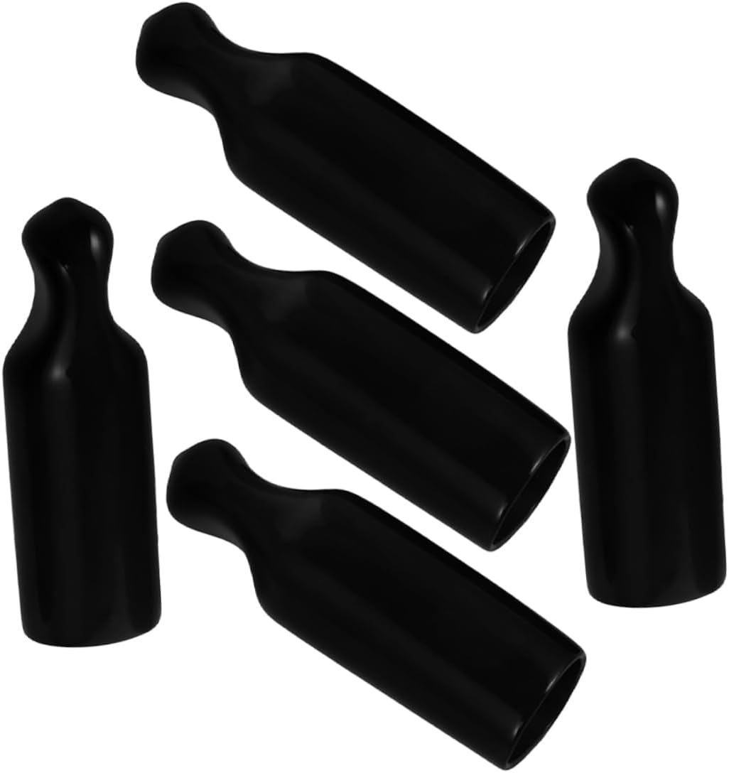 Cabilock 5pcs Beer Tap Protective Covers Rubber Caps for Beer Faucet for Clean Dispensing for Home Bars and Kegerators