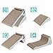 meleg otthon Cat Scratcher Cardboard,Cat Scratch Pad with Ball Catnip 2-in-1 Strong Cat Scratch Lounge Refill (Green)
