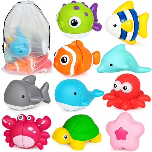 Image of Montessori Little People Farm Ocean Animals for Toddlers 18+Months,Early Preschool Learning Animals Figurines Matching Games,Fine Motor Skills Sensory for Boys Girls Ages 1-3