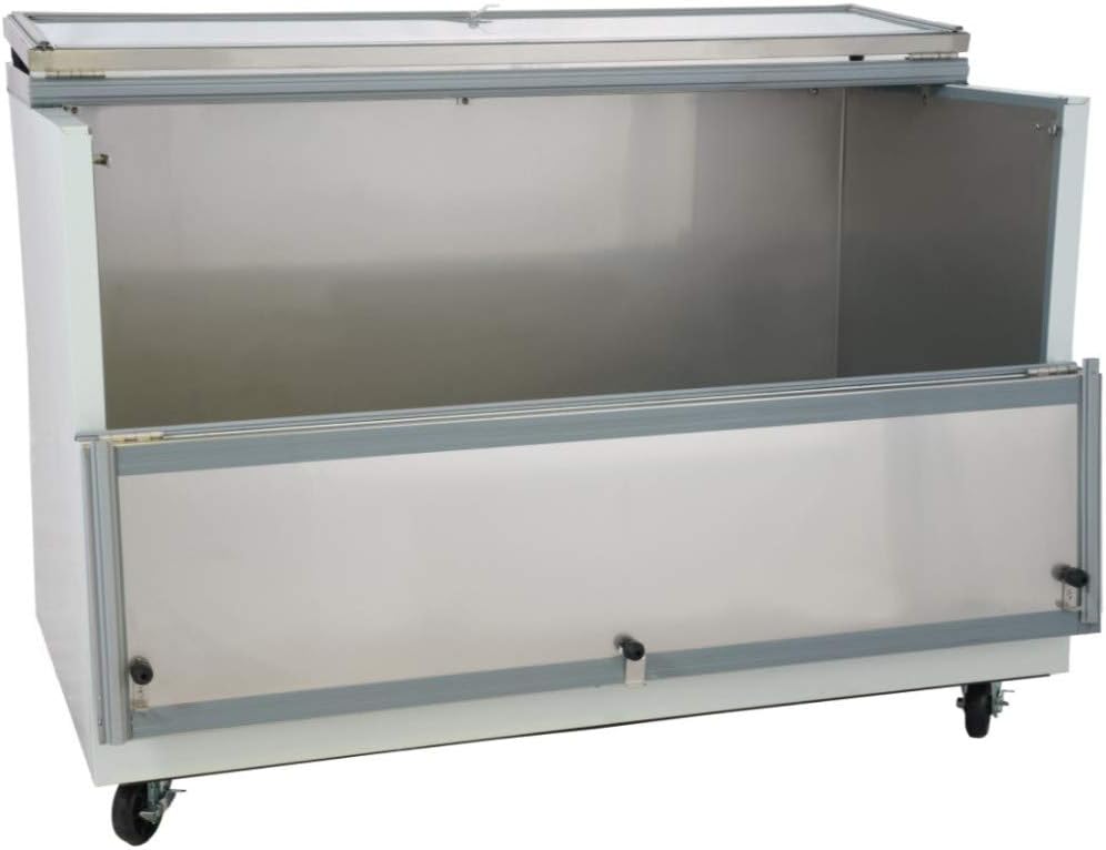 PEAKCOLD School Cafeteria Milk Cooler and Refrigerator