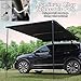 JCSRYD SUV Awning for Camping Versatility Car Awning, Roof Rack Pull-Out Sun Shade, PU5000mm Retractable Car Side Awning with Storage Bag, for SUV/Truck/Van (Size : 160x250cm/5.2x8.2ft)
