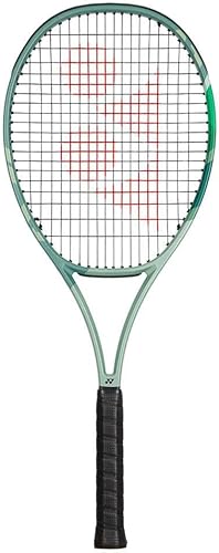 Miniatura 9 de YONEX Percept - Raqueta de tenis 100D para adultos, nivel intermedio/avanzado, cuerdas de alto control de 18 x 19, azul marino medianoche