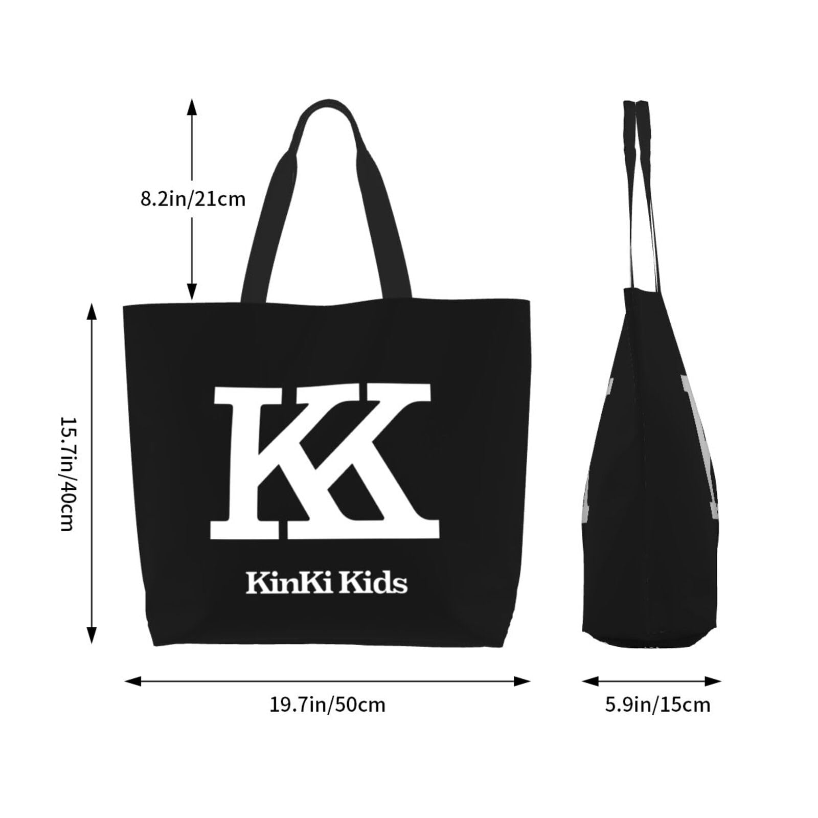 Amazon.co.jp: Kinki Kids・堂本剛＆堂本光一 トートバッグ 大容量