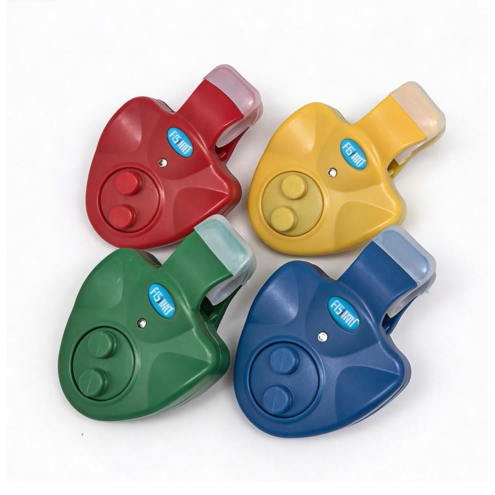 FISHNU Fishing Bite Alarm with Sound & LED Indicator