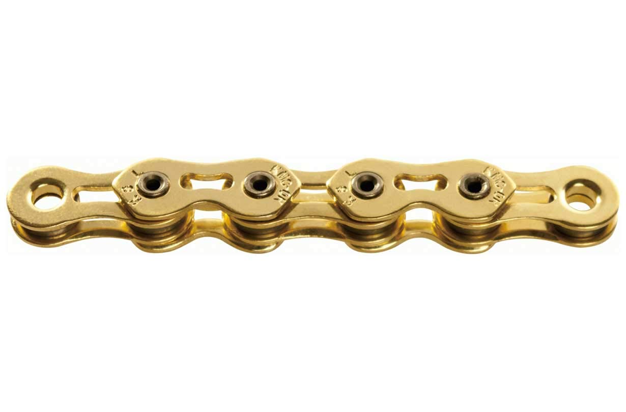 KMC Unisex Kmc K1sl Narrow Chain, Ti-Ni Gold, 100 Link UK