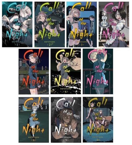 Call of the Night Manga Series 10-Book Ultimate Collection Set I (Vol. 1 to 10) – Supernatural Romance and Urban Fantasy Adventure