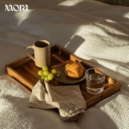 MORA Ceramics Tea Cup with Loose Leaf Infuser, Spoon and Lid, 12 oz, Microwave and Dishwasher Safe Coffee Mug - Rustic Matte Ceramic Glaze, Modern Herbal Tea Strainer - Great Gift for Women, Mushroom by MORA - Used condition - Image 5