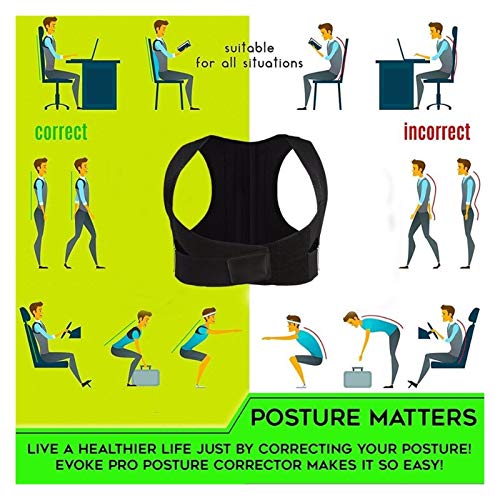 Ceinture correctrice de posture du dos et de la colonne vertébrale réglable pour adulte - 6