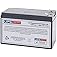 UPSBatteryCenter Replacement Battery for CyberPower RB1290 12V 9Ah F2 Terminals