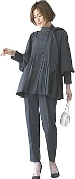 Amazon | [ルイ ルエ ブティック] クラシカル ムード パンツ