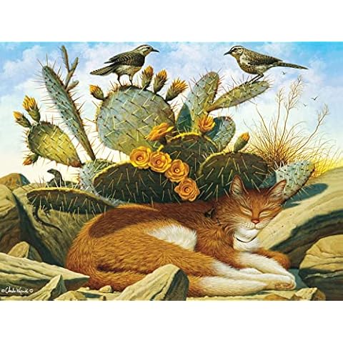 Buffalo Games - A Prickly Pair and Poncho - 750 Piece Jigsaw Puzzle Cover
