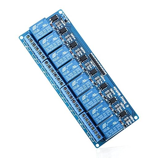 ELEGOO Módulo Relé de 8 Channel DC 5V con Optoacoplador para Arduino UNO R3 MEGA Proyecto 1280 DSP ARM PIC AVR STM32 | Ya disponible en tu tienda friki favorita! En mundofriki.es!