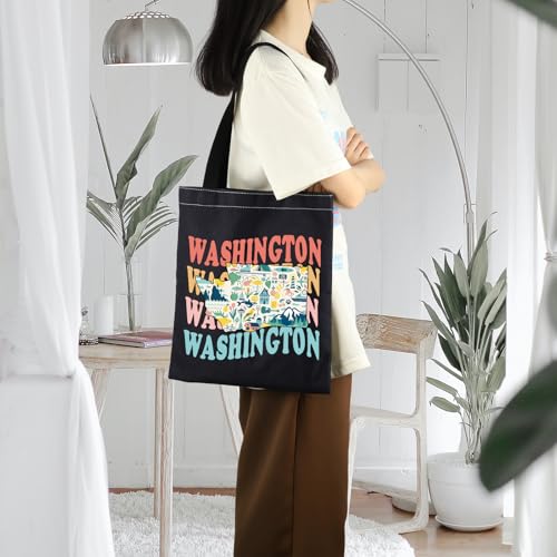 Bolsa Tote de Viaje Washington State Evergreen miniatura 2