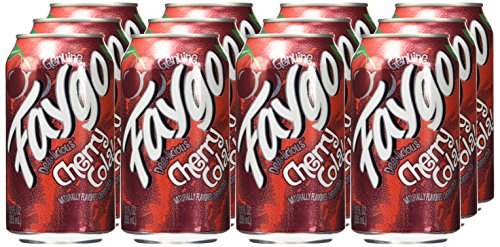 Faygo Cherry Cola Soda Pop, 12-Oz. 12-Pack Cans #TOP2