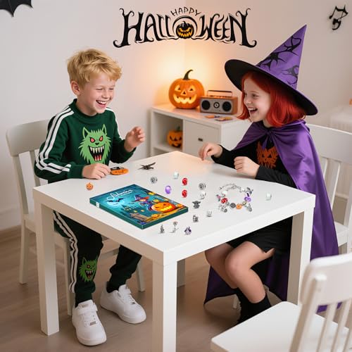 2026 Advent Calendar Halloween Countdown Calendar with DIY Charm Bracelet - image 8
