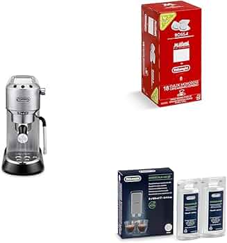 DeLonghi デロンギ デディカ アルテEC885J-GY＋セット Amazon | De'Longhi (デロンギ) エスプレッソメーカー デディカ