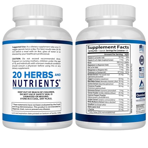 Arazo Nutrition BS015 Blood Sugar 365 Supplement thumb #2