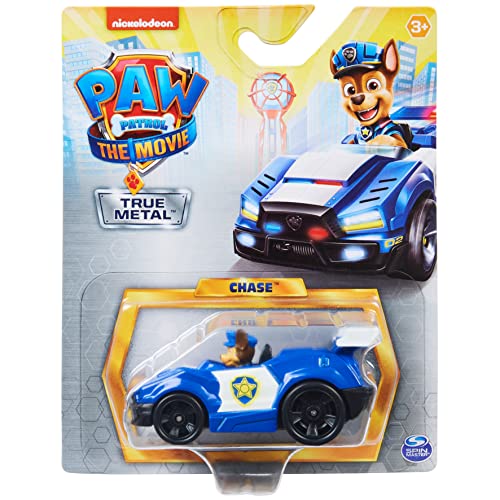 Paw Patrol The Movie 6061570 Pack of 1 Die-Cast Metal Vehicle for Children Aged 3+ Random Model