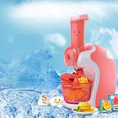 Hefacy Küchen-Eismaschine, vollautomatische Mini-Frucht-Eismaschine, einfach mit einem Knopfdruck zu bedienen. – Bild 5