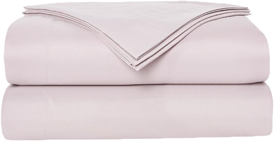 Microfiber Sheet Set (Powder Plum, King ) - by Natural Comfort