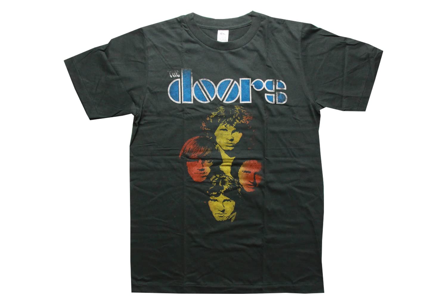 Amazon | [against] ロックTシャツ ヴィンテージ加工 Doors ドアーズ 