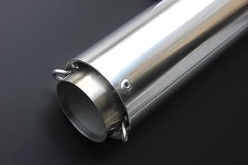Amazon | 50.8mm スリップオン サイレンサー RPM アルミ製 F