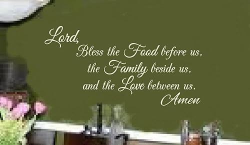 Miniatura 3 de Lord Bless - Vinilo adhesivo para pared, tamaño mediano, color negro