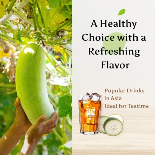 image for SUNRIGHT Premium Winter Melon Tea Brick, White Gourd Tea, No Additives