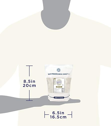 Miniatura 6 de Sal marina gris francesa bolsa de 2 libras – Sal celta de grano fino (Sel Gris) de Guérande France – Sal marina gourmet kosher totalmente natural