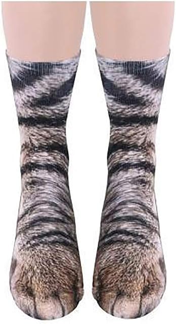 tianxiangjjeu Unisex Socks 3D Simulation Animal Paw Hoof Adult Children Soft Comfortable Elastic Breathable Anti-odor