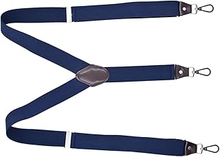 Suspensórios Masculinos Cintas Elásticas Resistentes Ajustáveis Y Suspensórios Traseiros Suspensórios masculinos Suspensórios pesados com clipe forte Suspensórios